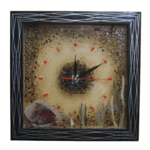 گروه مه نگاره _ ساعت دیواری طرح ماهی 1